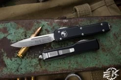 Microtech UTX-70 OTF Automatic Knife 2.4" Drop Point Satin 148-4