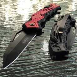 8" Master USA Spring Assist Folding Pocket Knife Blade