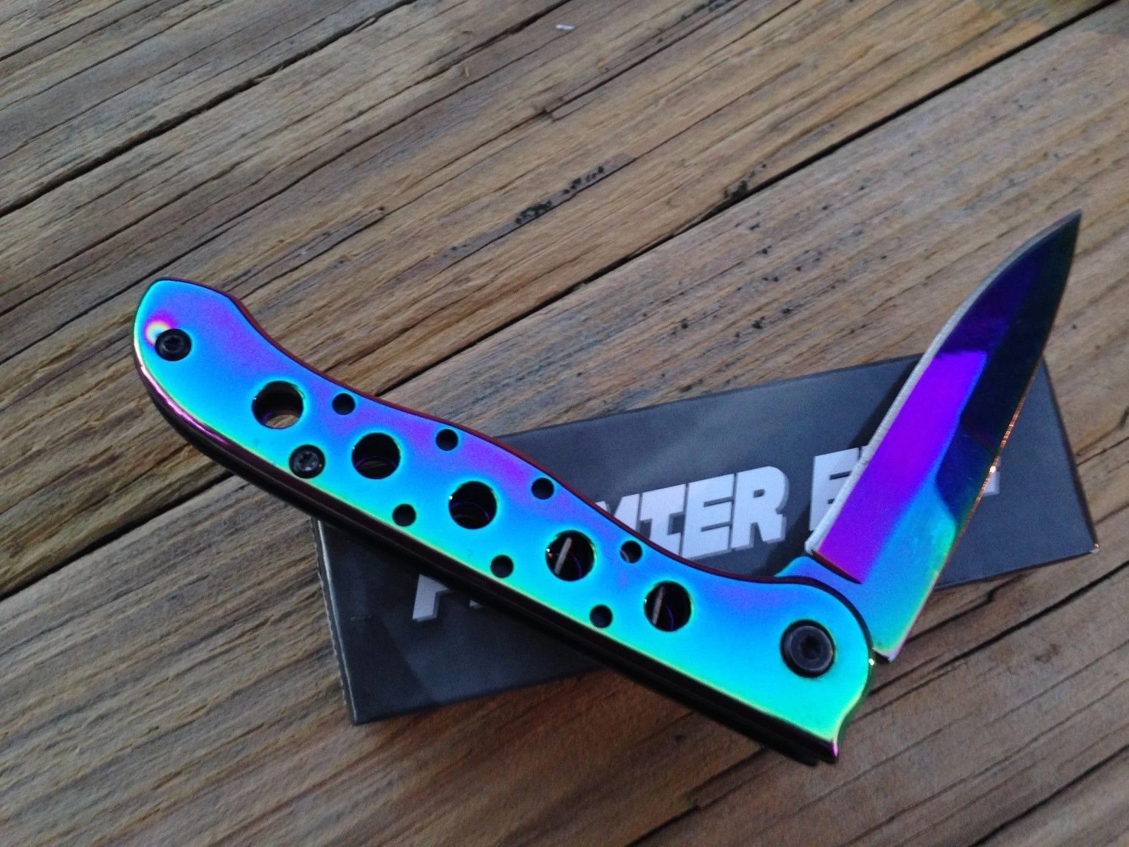 7.25" Tac Force Rainbow Spectrum Small Mini Pocket Knife TF-300382RB - Image 12