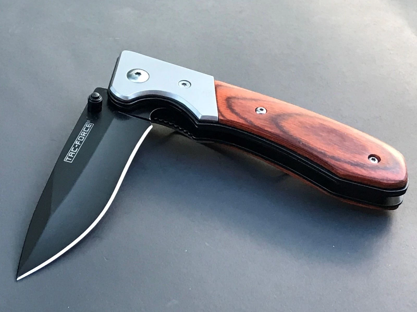 7" Tac Force TF-469 Speedster Pakkawood Folding Pocket Knife - Image 10