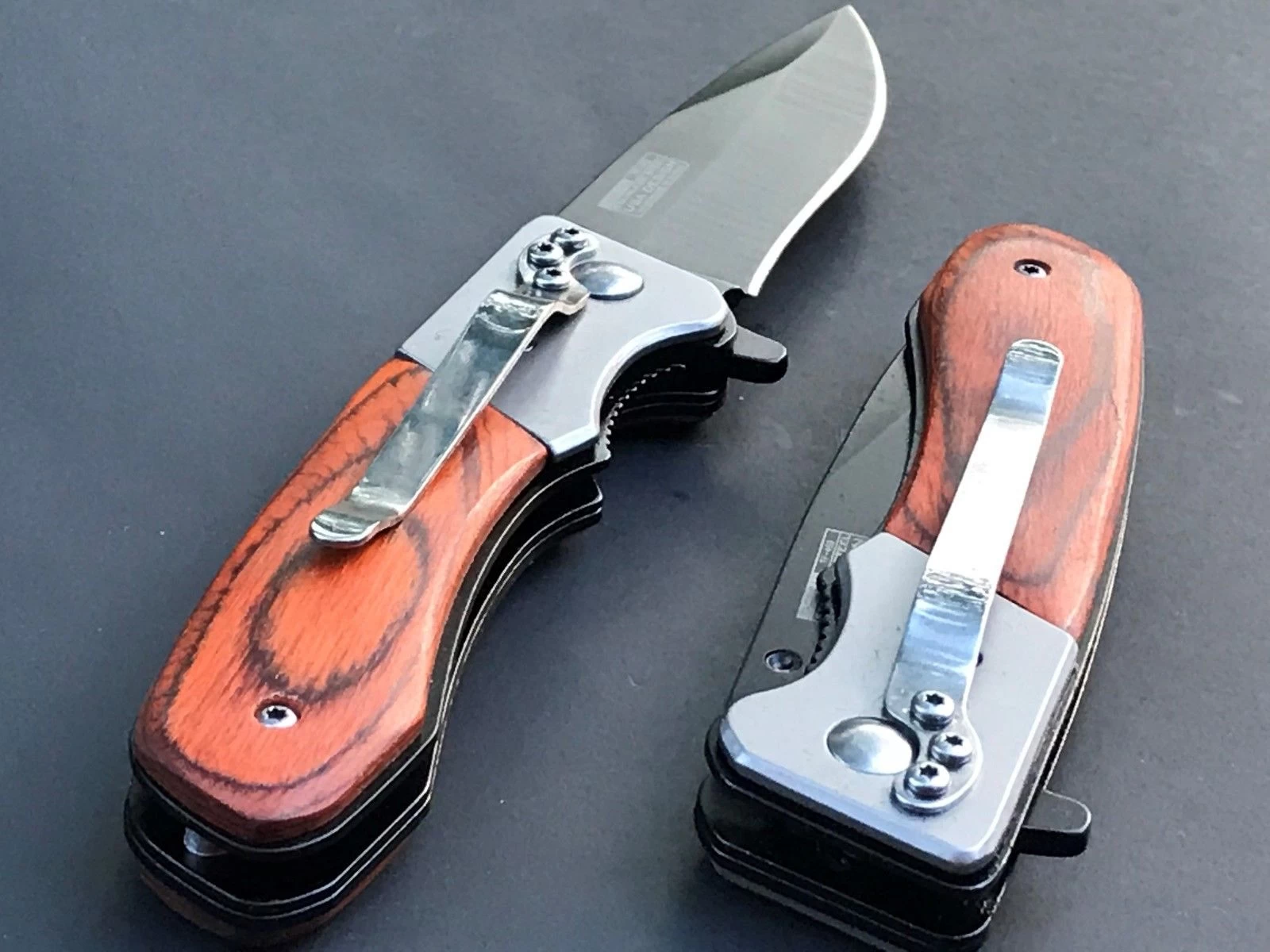 7" Tac Force TF-469 Speedster Pakkawood Folding Pocket Knife - Image 9