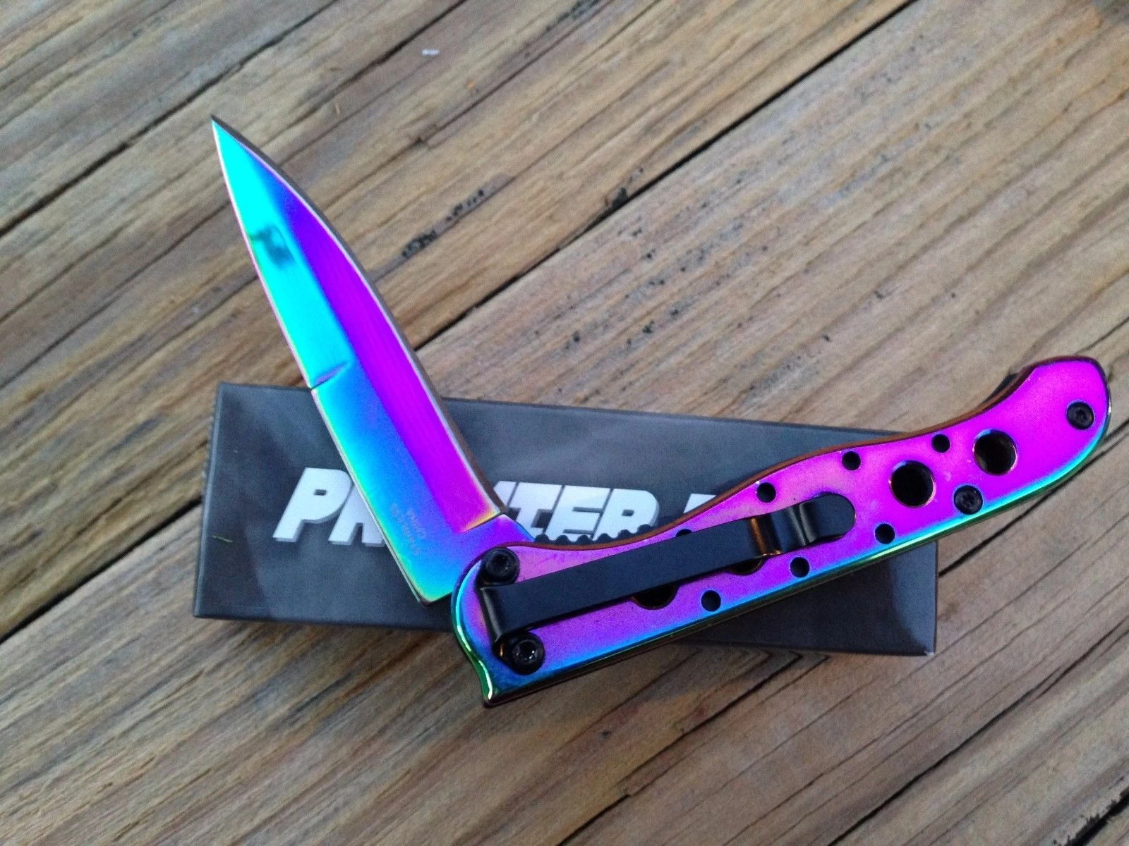 7.25" Tac Force Rainbow Spectrum Small Mini Pocket Knife TF-300382RB - Image 10