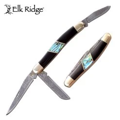 6.0" Elk Ridge Outdoor Folding Gentleman Razor EMulti Blade ER-953DAB