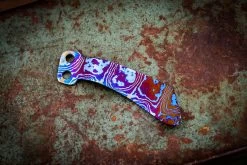 Maverick Customs Pocket Clip Timascus (Fits Microtech Auto Stitch Only)