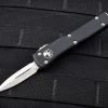 Microtech Knives CA Legal UTX-70 D/E OTF Automatic Knife Stonewash Blade W/ Black Handle - CA147-10