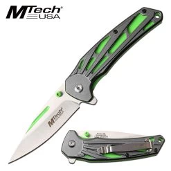 MTECH USA ASSISTED OPEN OUTDOOR FOLDING POCKET KNIFE MT-A1138GN