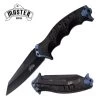 Master USA Heavy Duty Blue & Black Injection Molded Pocket Knife