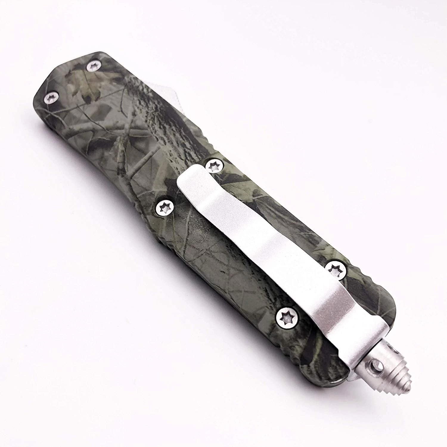 9.0" OTF Knife NK Green Viper High Carbon Assisted EDC - Image 5