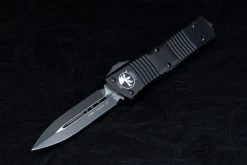 Microtech Knives Combat Troodon D/E OTF Automatic Knife Tactical Blackout- 142-1T