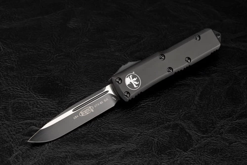 Microtech Knives UTX-85 S/E OTF Automatic Knife Tactical Blackout - 231-1T