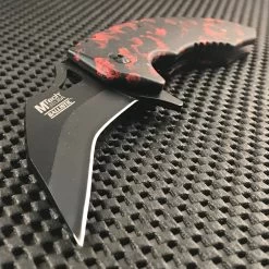 MTech USA Ballistic Tactical Dragon Fantasy Camo Karambit Pocket Knife