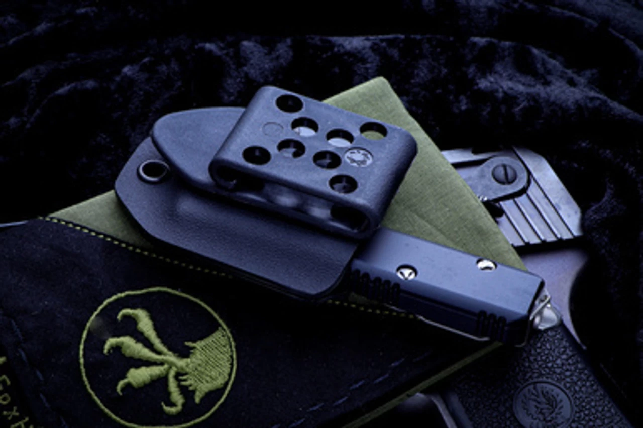 Linos Kydex Belt Sheath Microtech UTX-85 OTF Knife - Image 2