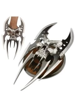 BladesUSA - Fantasy Knife With Wood Display Stand - MC-2091